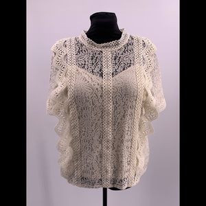 Anthropologie Lace Shirt